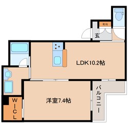 奈良駅 徒歩5分 2階の物件間取画像